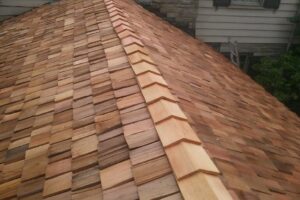new cedar roofing